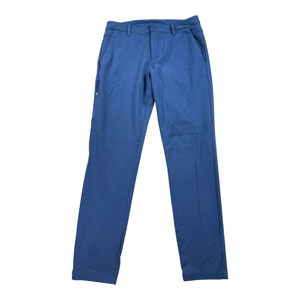 BYLT Everyday Pant 2.0 Mens 34x32 Blue Slim Performance‎ Tech Stretch Tapered